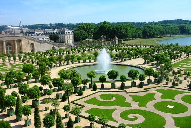 Jardins de Versalhes na França Jardins de Versalhes na França