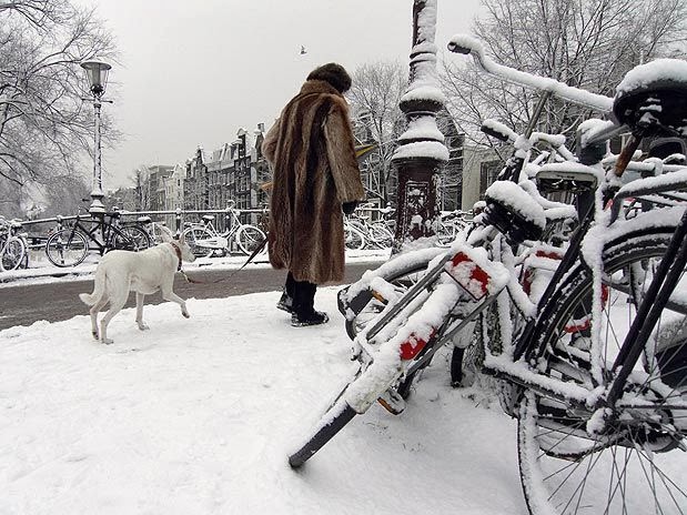 Inverno em Amsterdam Inverno em Amsterdam