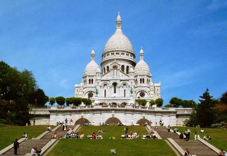 Basílica do Sagrado Coração em Paris Basílica do Sagrado Coração em Paris