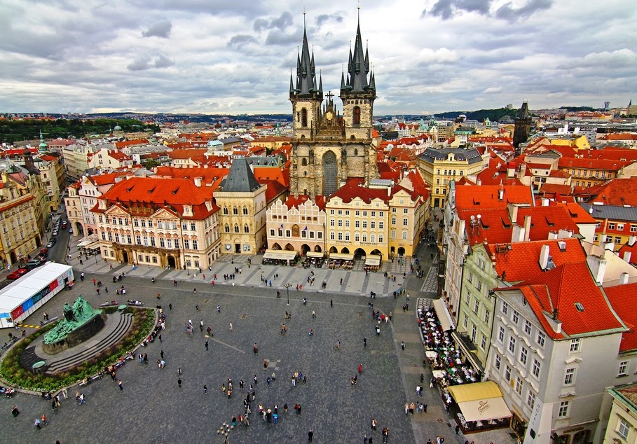 Praça da Cidade Velha em Praga Praça da Cidade Velha em Praga