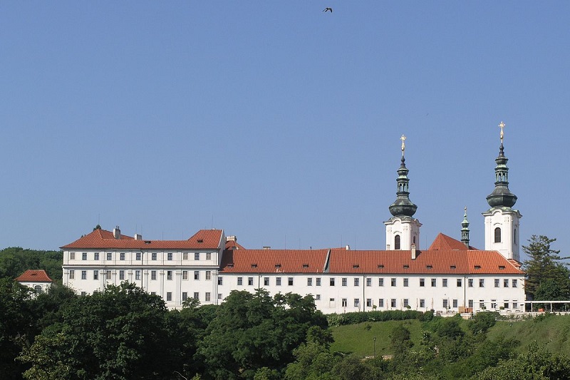 Monastério Strahov em Praga na República Checa Monastério Strahov em Praga na República Checa