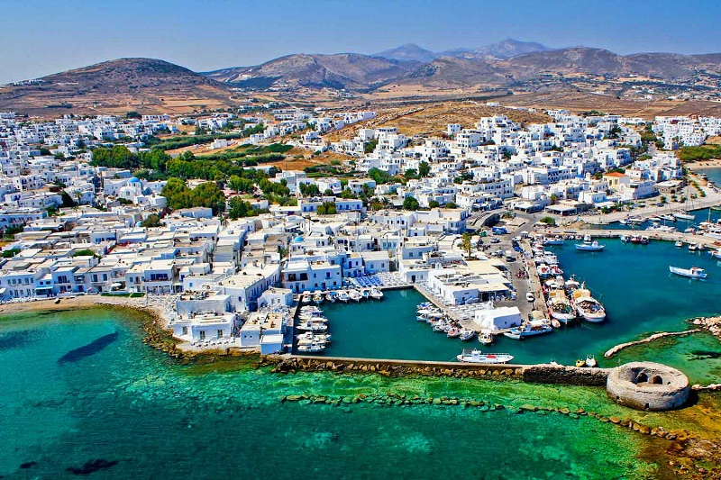 Ilha de Paros na Grécia Ilha de Paros na Grécia