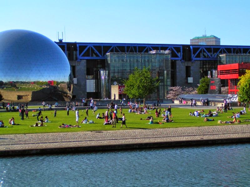 Parque La Villette em Paris Parque La Villette em Paris