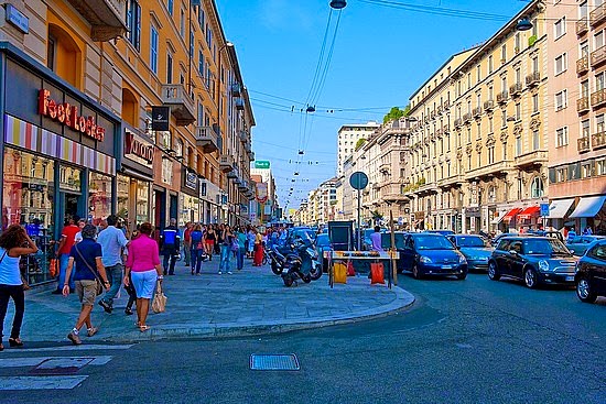 Corso Buenos Aires em Milão Corso Buenos Aires em Milão