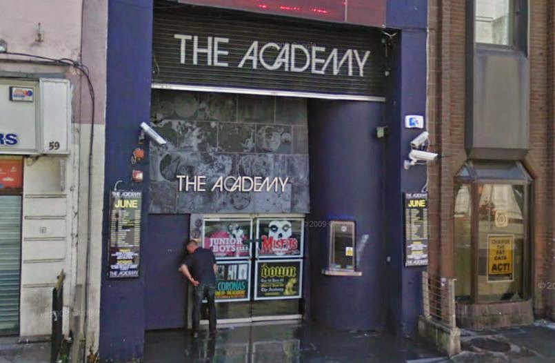 Balada The Academy em Dublin Balada The Academy em Dublin