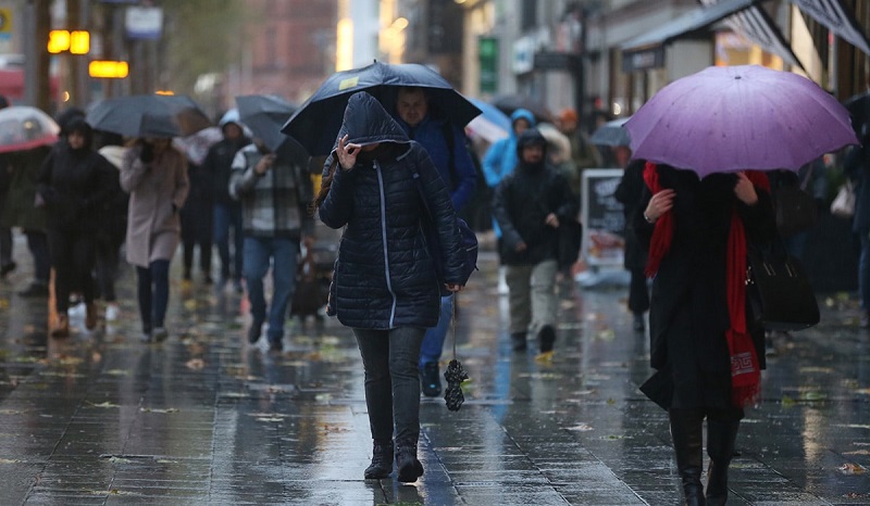Dia de chuva na Irlanda Dia de chuva na Irlanda