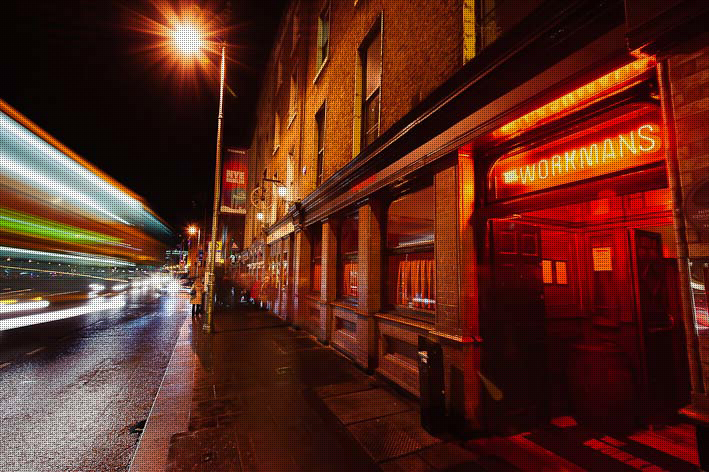 Balada The Workmans Club em Dublin Balada The Workmans Club em Dublin
