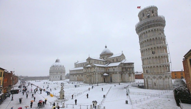 Pisa no inverno Pisa no inverno
