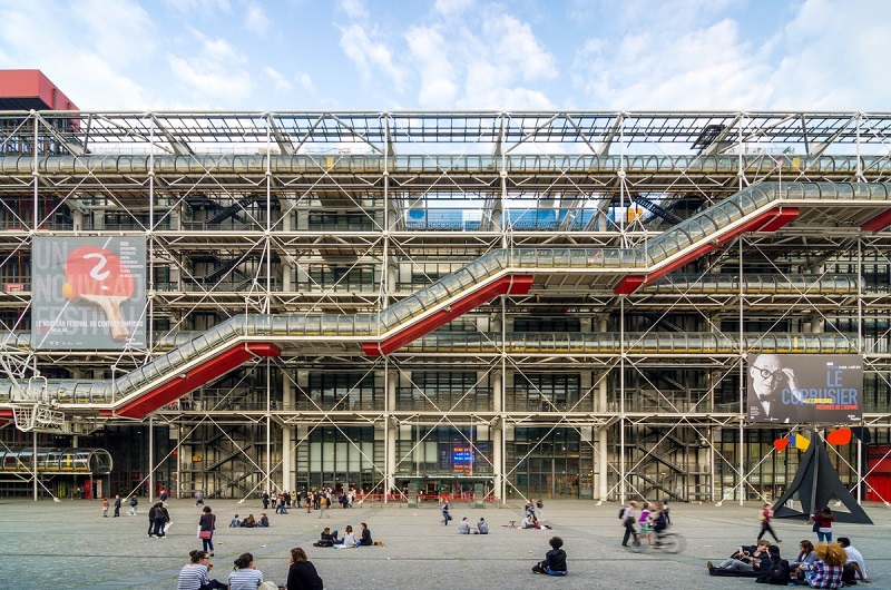 Centro Georges Pompidou em Paris Centro Georges Pompidou em Paris