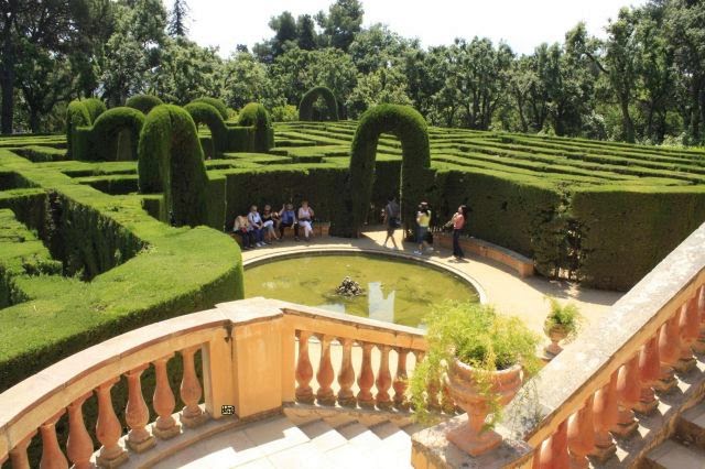 Parc del Laberint d’Horta em Barcelona Parc del Laberint d’Horta em Barcelona