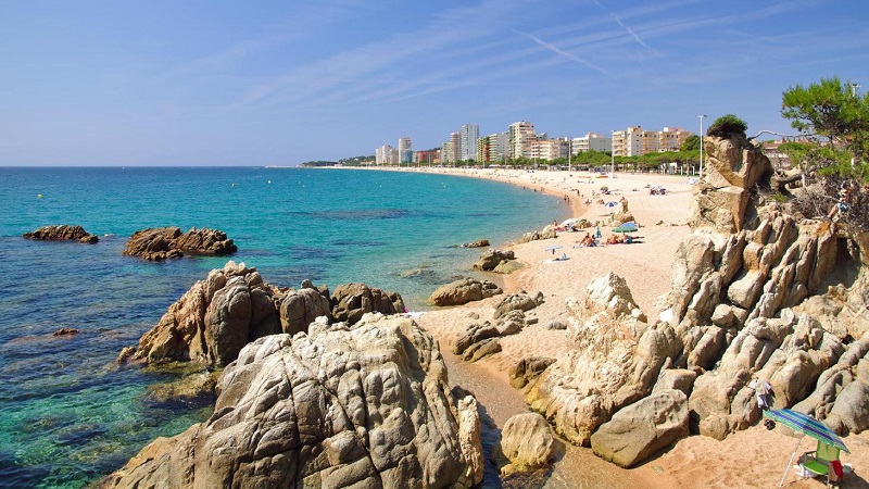 Praia Platja D’Aro próxima a Barcelona Praia Platja D’Aro próxima a Barcelona