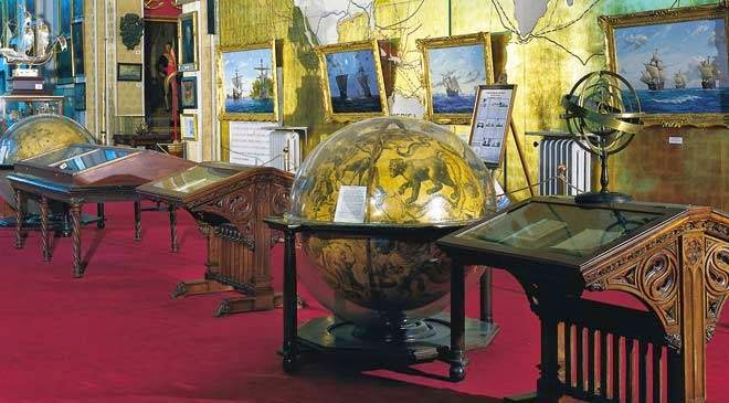 Exposição no Museu Naval em Madri na Espanha Exposição no Museu Naval em Madri na Espanha