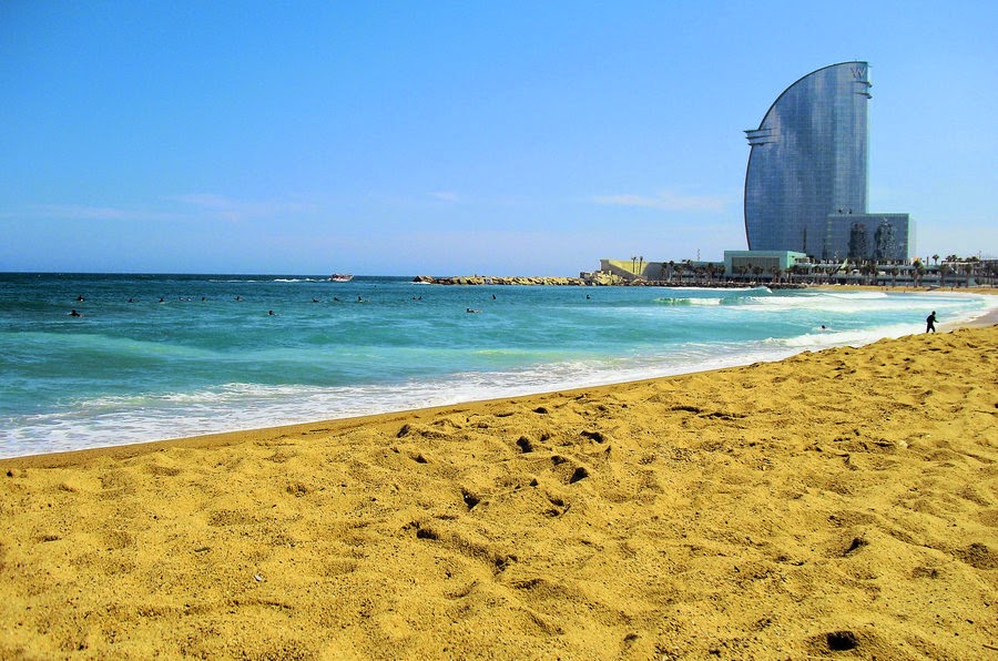 Praia de Barceloneta Praia de Barceloneta