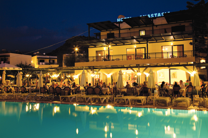 Anastasia Hotel em Creta Anastasia Hotel em Creta