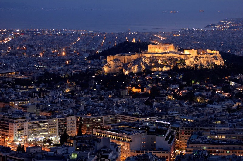 Vista da cidade de Atenas Vista da cidade de Atenas