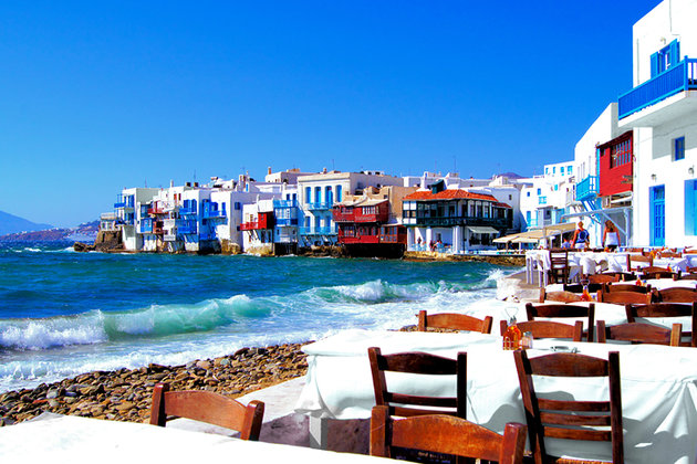 Cidade de Chora na Grécia Cidade de Chora na Grécia