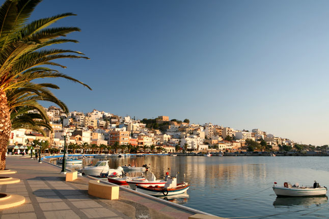 Vista da cidade de Creta Vista da cidade de Creta