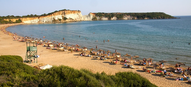 Praia de Gerakas em Zaquintos Praia de Gerakas em Zaquintos