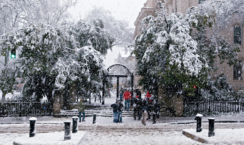 Inverno em Atenas Inverno em Atenas
