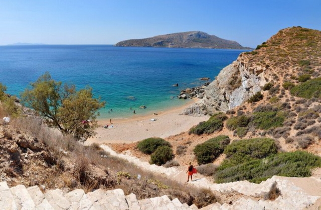 Praia Legrena em Atenas Praia Legrena em Atenas