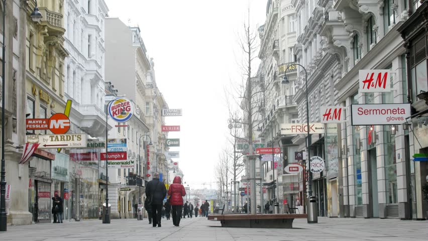 Kartner Strabe em Viena Kartner Strabe em Viena
