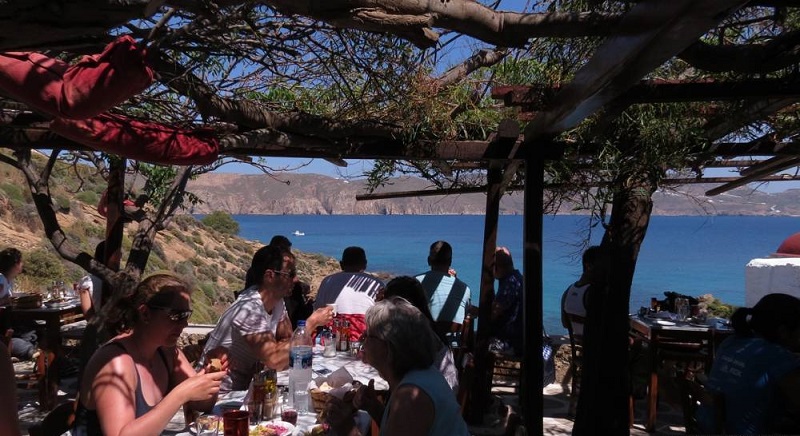 Kikis Taverna na ilha de Mykonos Kikis Taverna na ilha de Mykonos