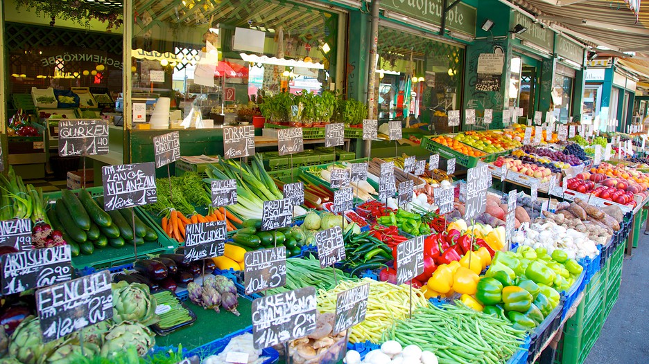 Naschmarkt em Viena Naschmarkt em Viena