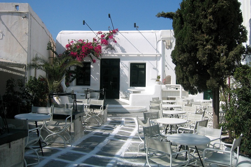 Astra Bar na ilha de Mykonos Astra Bar na ilha de Mykonos