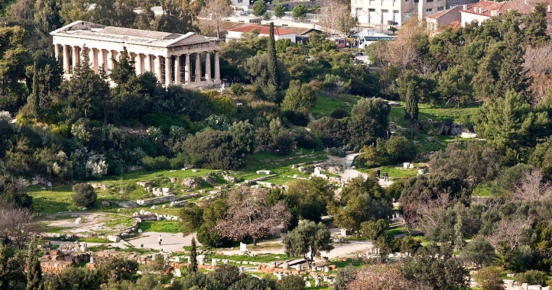 Antiga Ágora em Atenas Antiga Ágora em Atenas