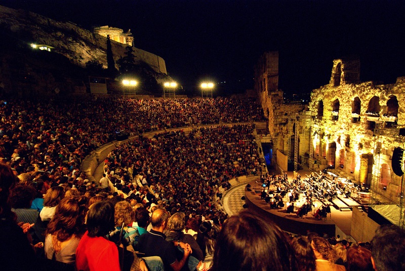 Teatro de Herodes em Atenas Teatro de Herodes em Atenas