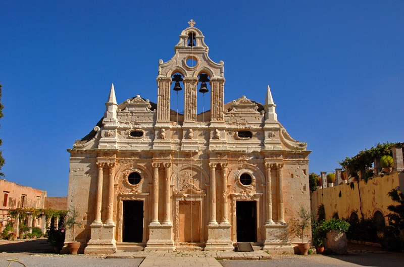 Monastério Arkadi na ilha de Creta Monastério Arkadi na ilha de Creta