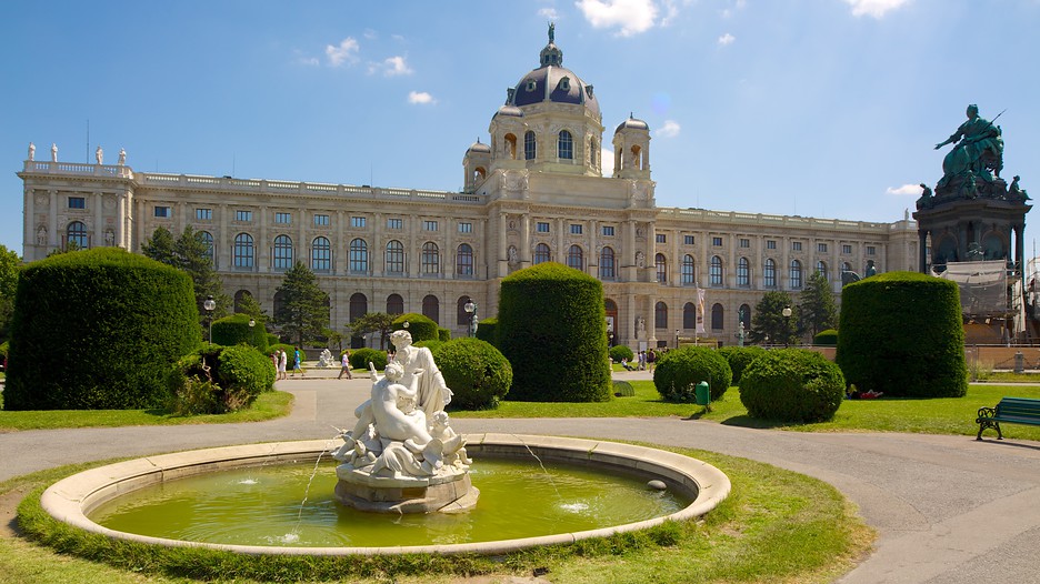 Museu de História Natural e Museu de História da Arte em Viena Museu de História Natural e Museu de História da Arte em Viena