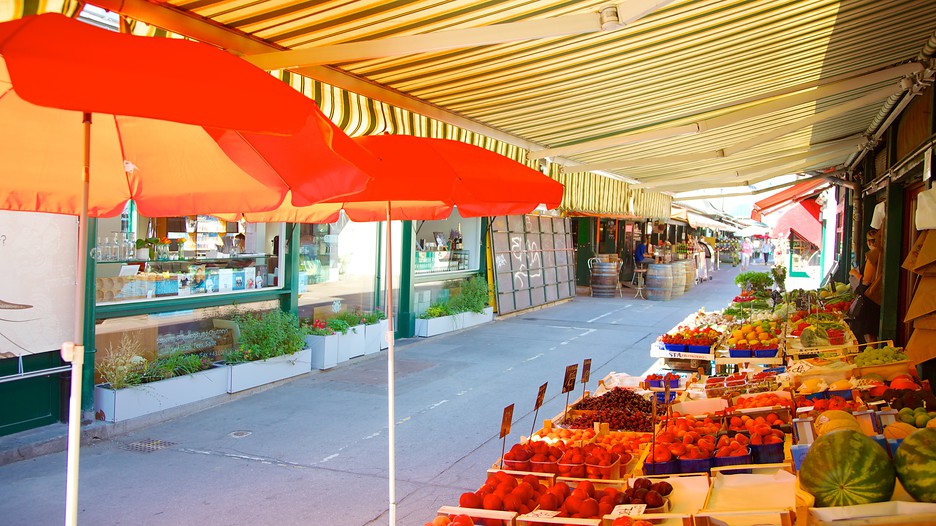 Naschmarkt em Viena Naschmarkt em Viena