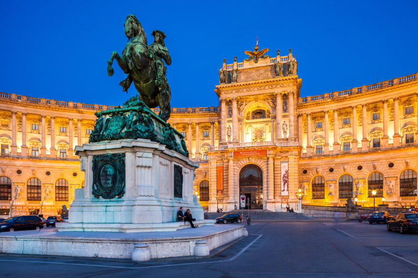 Palácio Hofburg em Viena Palácio Hofburg em Viena