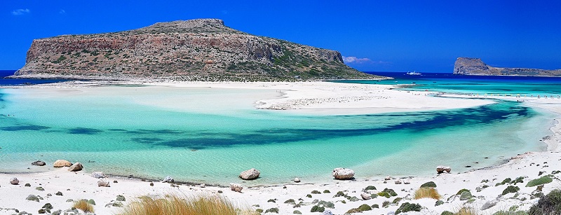 Praia de Balos na ilha de Creta Praia de Balos na ilha de Creta