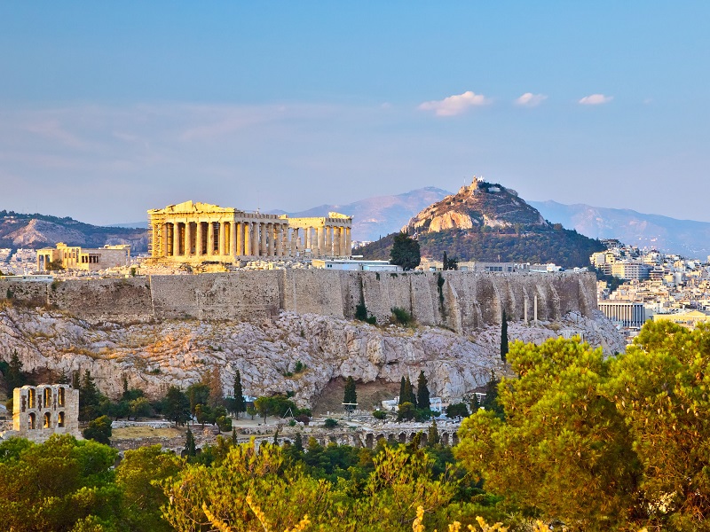 Cidade de Atenas na Grécia Cidade de Atenas na Grécia
