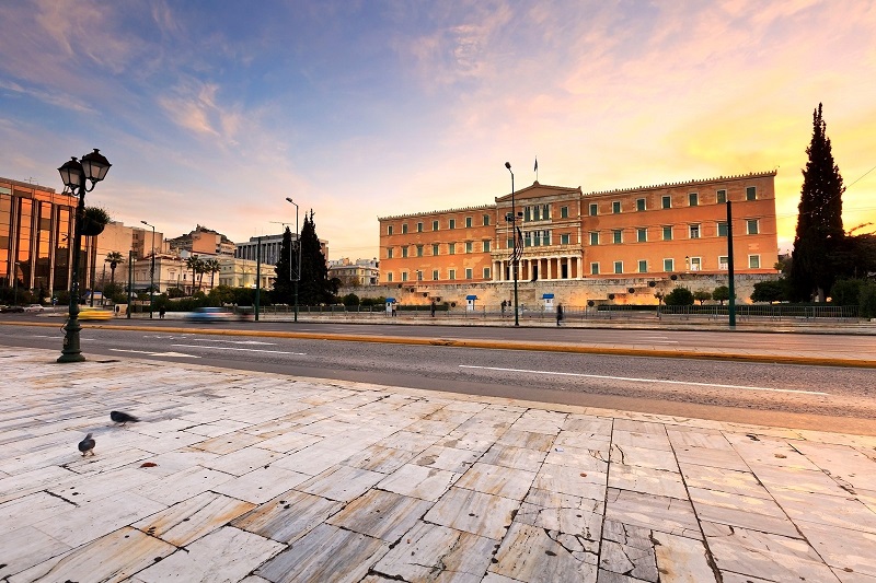 Região de Syntagma em Atenas Região de Syntagma em Atenas