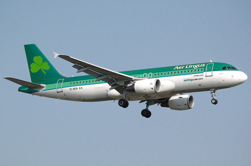 Avião para Dublin